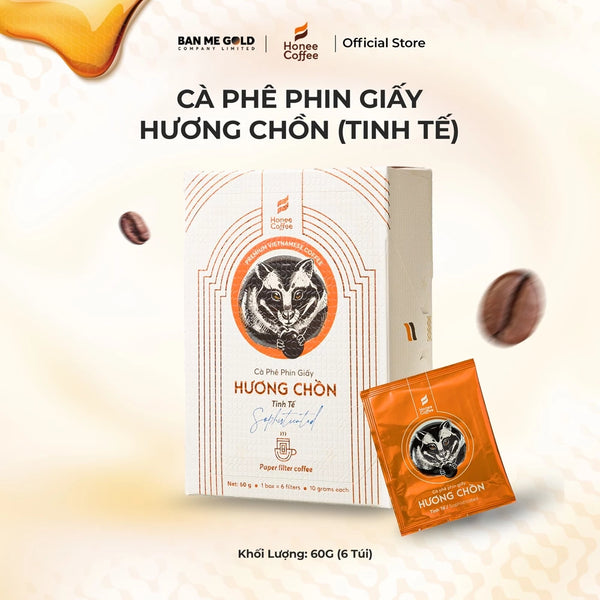 Cà Phê Phin Giấy Hương Chồn
