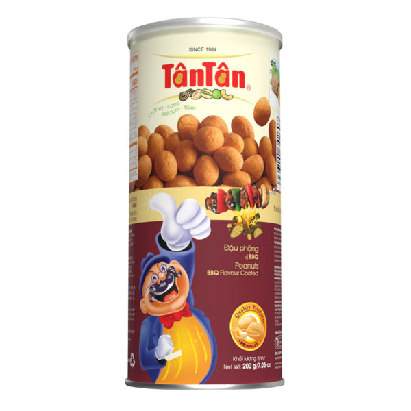 Đậu phộng vị BBQ Tân Tân - Lon 200g