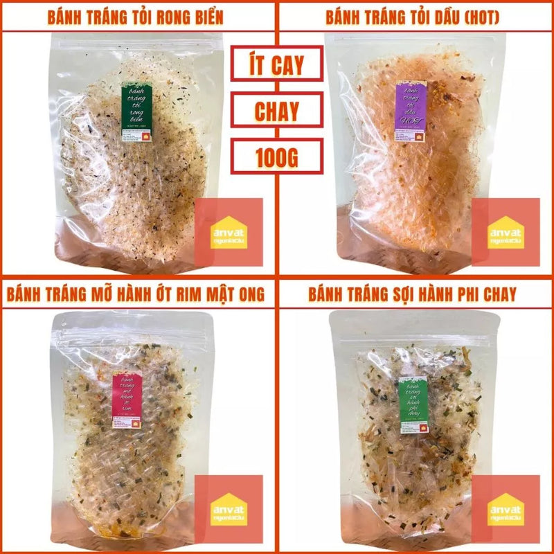 Combo 2 Gói Bánh Tráng Trộn Tây Ninh Đủ 12 Vị