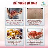 Trà cà gai leo An Xoa TRATOSA 5 vị, 60 túi lọc tốt cho gan, bảo vệ sức khỏe từ thiên
