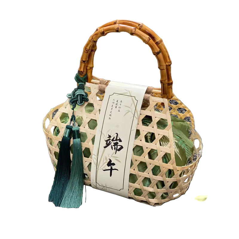 Giỏ mây tre đan quà Tết