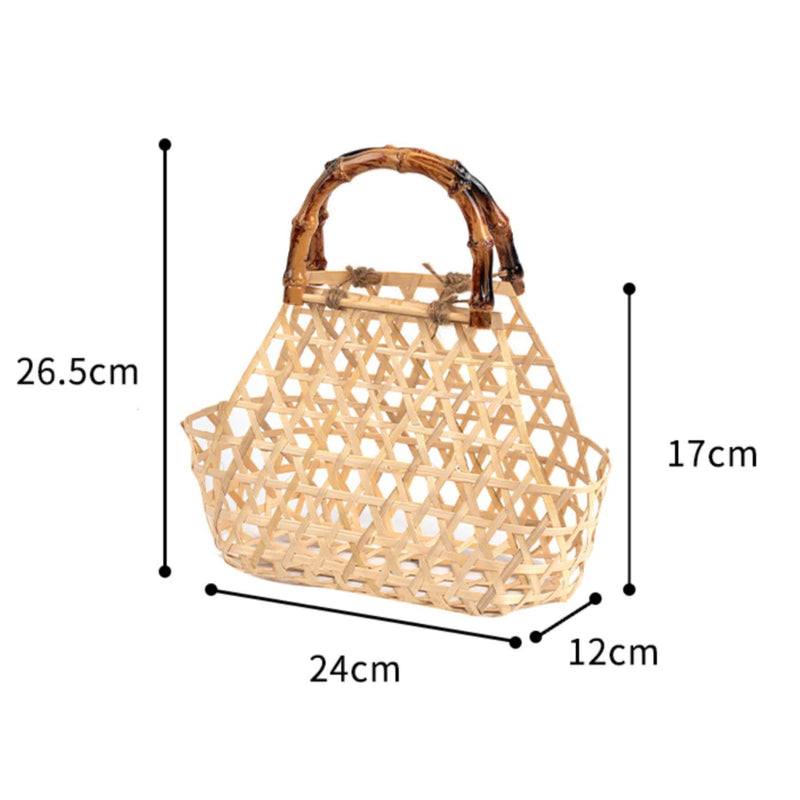 Giỏ mây tre đan quà Tết