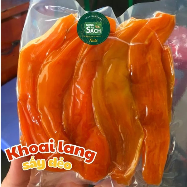 Khoai lang sấy dẻo không đường Nông Sản Sạch Việt Nam