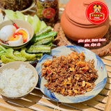 Cá Cơm Sữa Rim Tỏi Ớt + Tóp Mỡ + Đậu Phộng 160g
