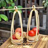 Quang gánh tre trang trí đường kính thúng 15cm