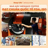 ( Message Coffee ) Cà Phê Arabica Cầu Đất Nguyên Hạt 100% Rang Nhạt / Vừa 200g