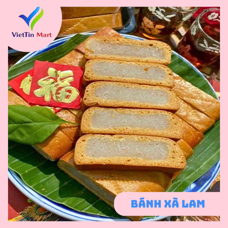 Bánh Xà Lam Dừa Nướng Viettin Mart 12 Cái