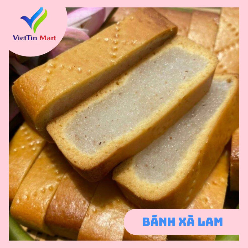 Bánh Xà Lam Dừa Nướng Viettin Mart 12 Cái