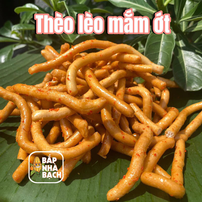 BÁNH THÈO LÈO MẮM ỚT- Đồ ăn vặt tuổi thơ