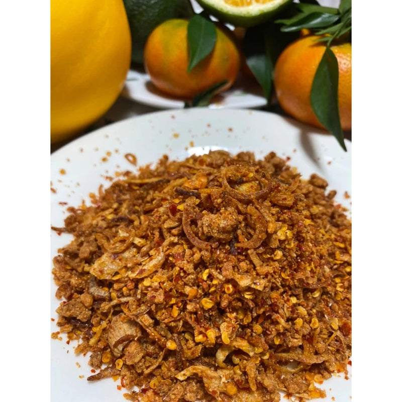 MUỐI TÔM HÀNH TÍM PHI - TRỌNG LƯƠNG 300G - MUỐI TÔM NHƯ Ý