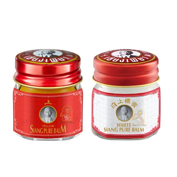 2 Hũ Cù Là Ông Già Siang Pure 12g/trắng/đỏ - Hàng Chính Hãng Thái Lan Nội Địa