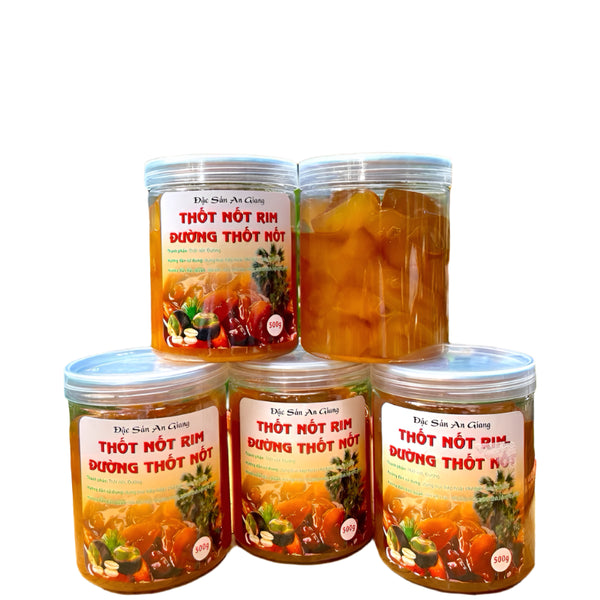 Thốt nốt rim đường thốt nốt - Hộp 1kg - Thơm ngon, mềm dẻo