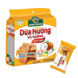 Combo 3 Gói Bánh Dừa Nướng Vị Gừng Quý Thu 125g