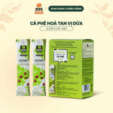 Cà Phê Hòa Tan Sữa Dừa Hộp 15 Gói