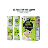 Cà Phê Hòa Tan Sữa Dừa Hộp 15 Gói