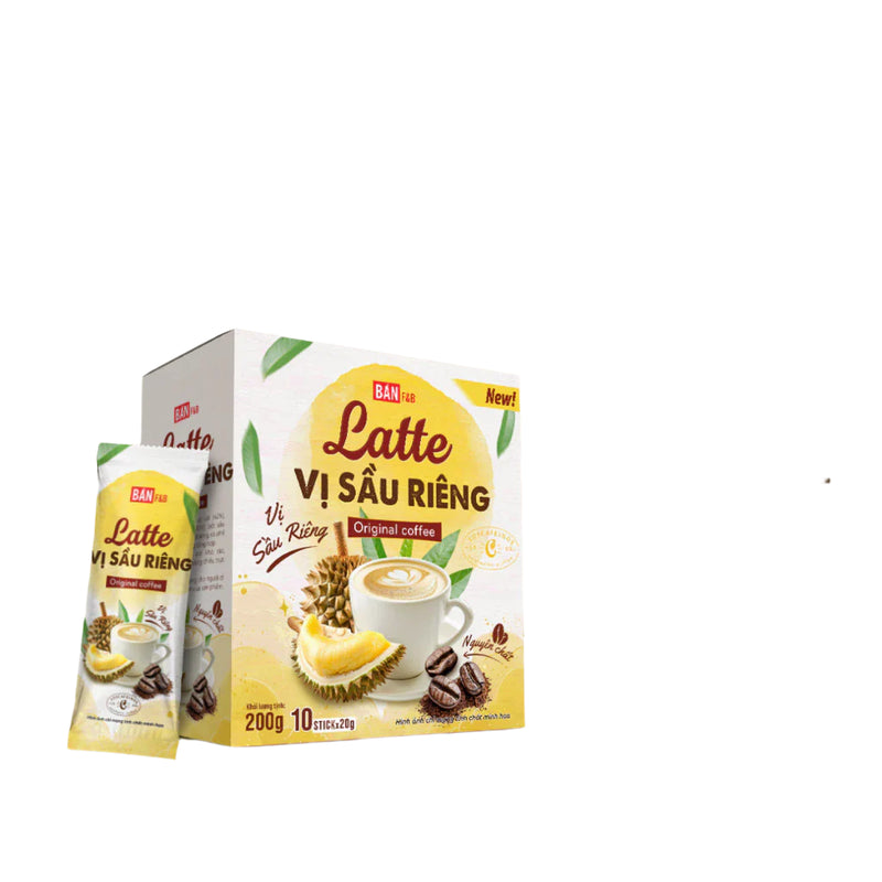 Cà phê Latte Sầu Riêng thơm ngon đậm vị - Bản F&B