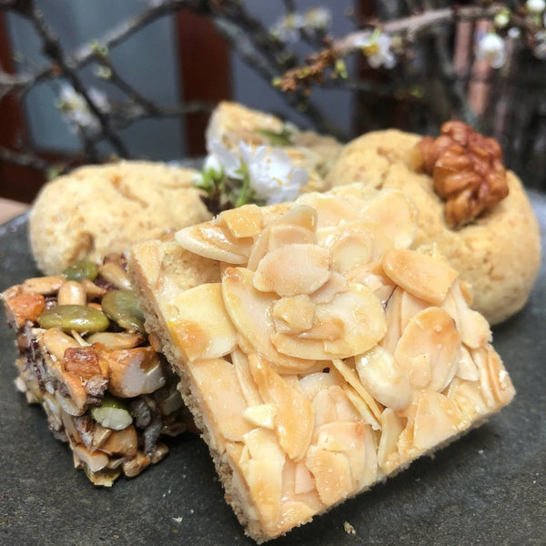 Hộp mix 15 mẫu bánh không đường ăn kiêng giảm cân ăn kiêng tiểu đường ăn vặt healthy