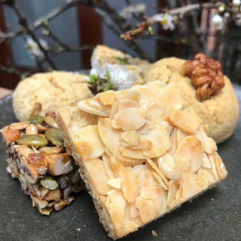 Hộp mix 15 mẫu bánh không đường ăn kiêng giảm cân ăn kiêng tiểu đường ăn vặt healthy
