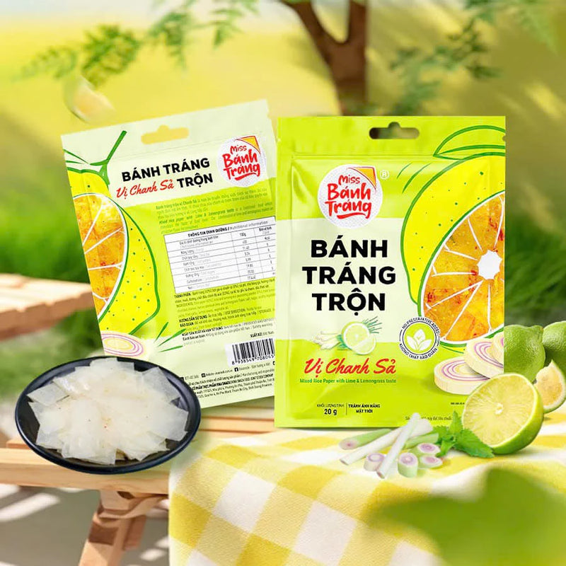 Combo 4 Bánh Tráng Trộn Miss VINASNACK Đa Dạng Hương Vị