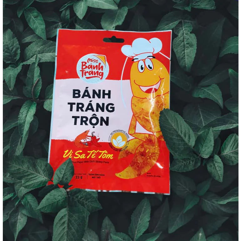 Combo 4 Bánh Tráng Trộn Miss VINASNACK Đa Dạng Hương Vị