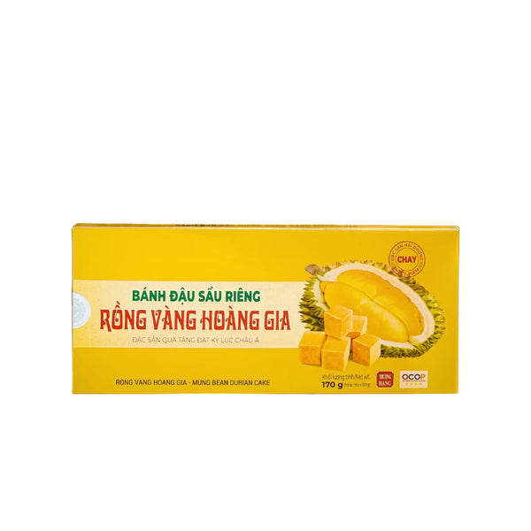 Bánh Đậu Xanh Rồng Vàng Hoàng Gia Sầu Riêng 170G Cao Cấp