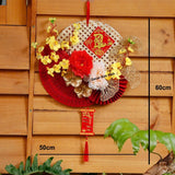 Set Vật Liệu Làm Vòng Hoa Làm Dây Treo Trang Trí Tết