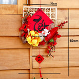 Set Vật Liệu Làm Vòng Hoa Làm Dây Treo Trang Trí Tết