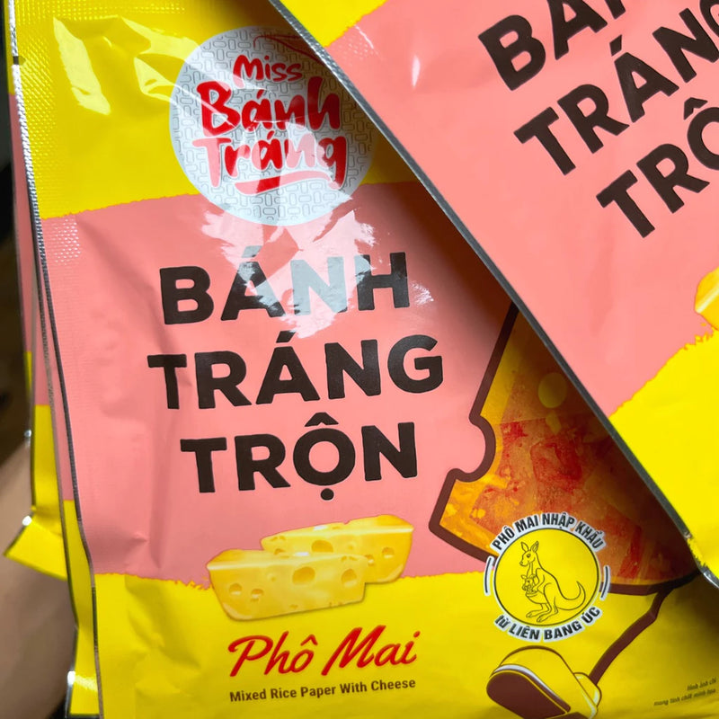 Combo 4 Bánh Tráng Trộn Miss VINASNACK Đa Dạng Hương Vị