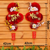Set Vật Liệu Làm Cặp Dây Treo Trang Trí Tết