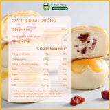Bánh Phô Mai Nam Việt Quất Không Đường Ít Calo