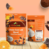 Cam Sấy Dẻo Nhúng Socola 100g