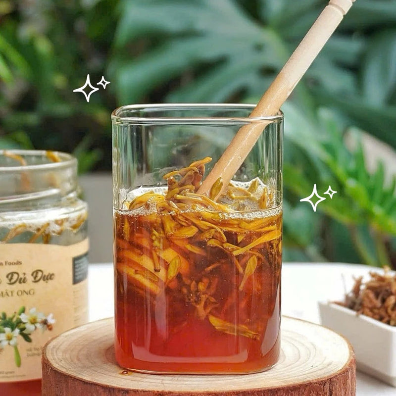 Hoa Đu Đủ Đực Ngâm Mật Ong 380g