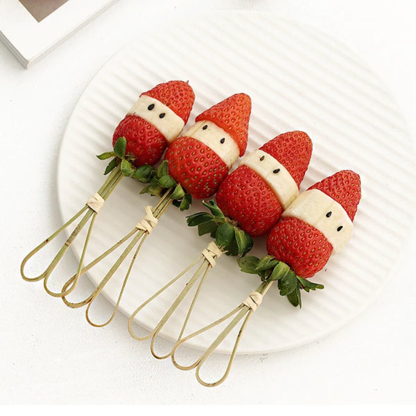 Xiên que trang trí Cocktail 100c que xiên trái cây