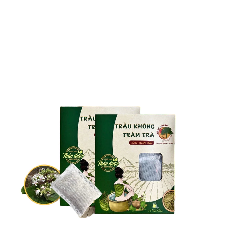 Bột Lá Trầu Không Xông Hơ Vùng Kín Hằng Thuận Tây Nguyên [Dạng bột mịn và túi lọc]