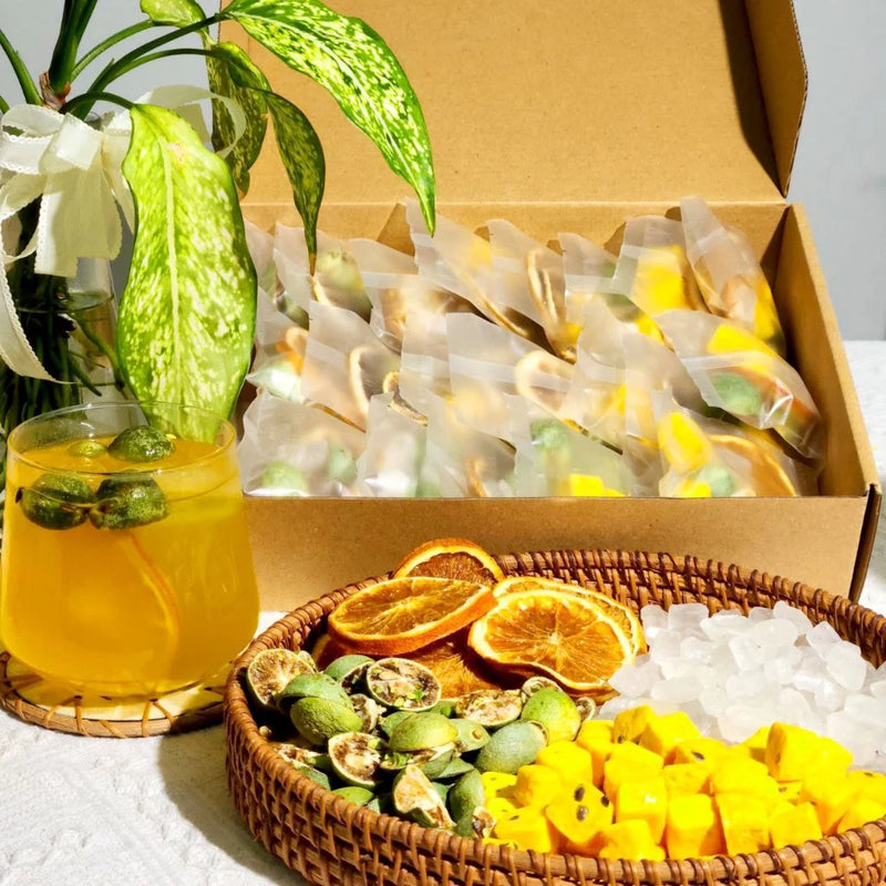 Trà chanh dây kim quất