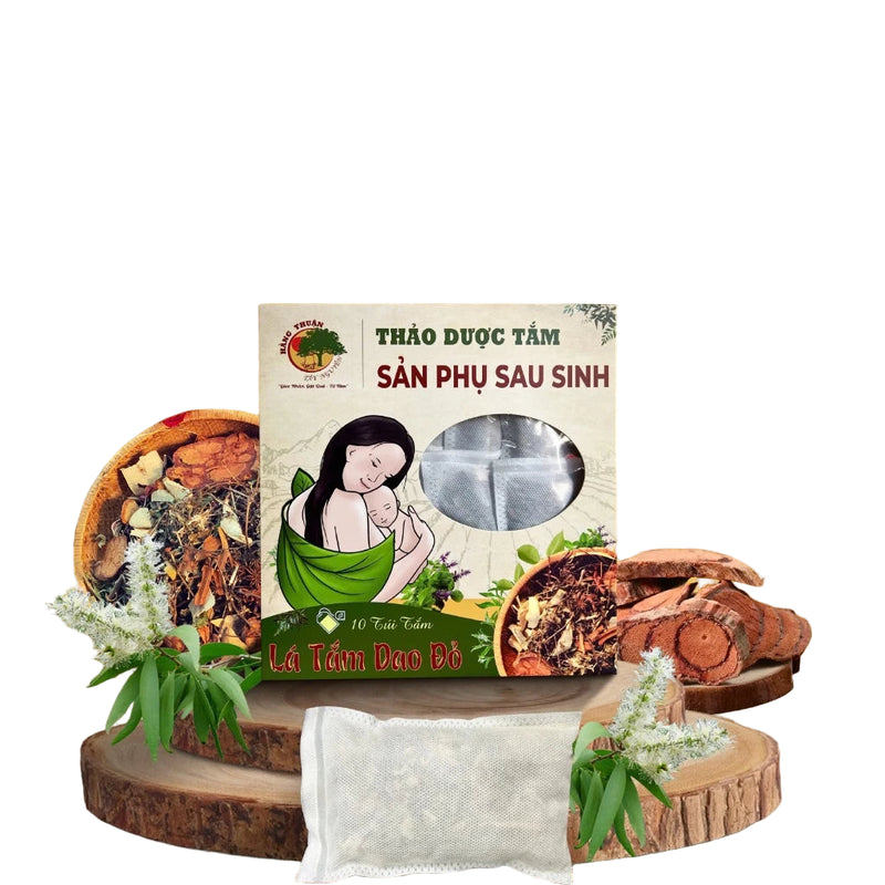 Thảo Dược Tắm Sản Phụ Sau Sinh, Dạng Khô và Túi Lọc Tiện Dụng, Ở Cữ Sau Sinh, Hằng Thuận Tây Nguyên