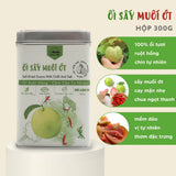 Ổi Sấy Muối Ớt DalatFarm  Hộp Thiếc 300g