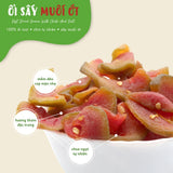 Ổi Sấy Muối Ớt DalatFarm  Hộp Thiếc 300g