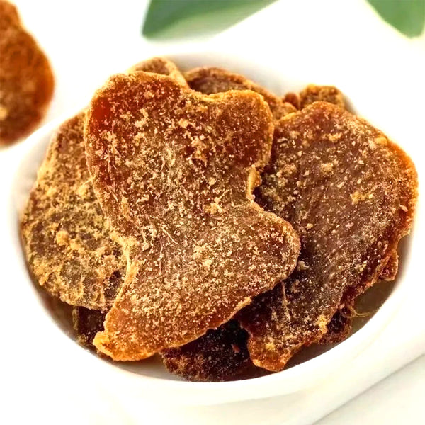 Kẹo Gừng Dẻo Đường Nâu Túi 500g - Gừng Lát Nguyên Chất Đường Nâu Bổ Dưỡng Tốt Cho Phụ Nữ Trẻ Nhỏ