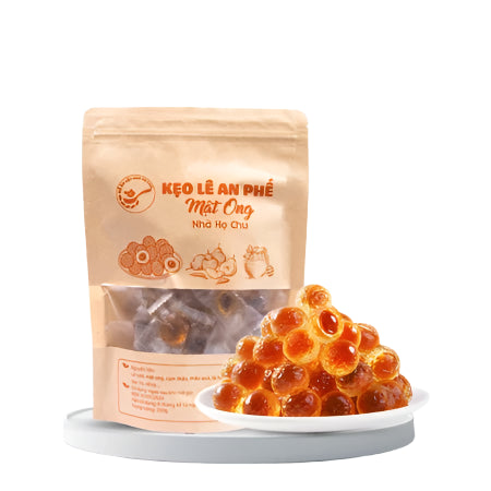 Kẹo lê an phế mật ong - thanh nhiệt tiêu đờm mềm dẻo thơm ngon túi 250g