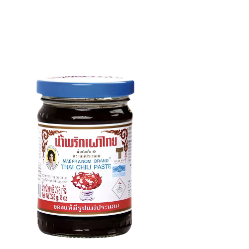 Sa Tế Thái Lan Tomyum Maepranom Thai Chili Paste Gia Vị Nấu Ăn Dầu Sa Tế Ớt Hủ Lớn 228G