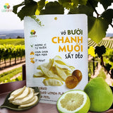 Combo 3 Gói Vỏ Bưởi Sấy Dẻo Vị Chanh Muối  50g