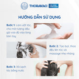 Dầu Gội Bồ Kết Thorakao Dưỡng Tóc Đen Bóng Suôn Mượt 750ml