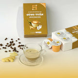 Hộp 6 Cốc Cà Phê Hoà Tan Muối Gừng Huế