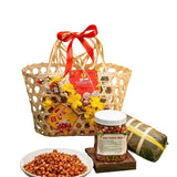 Giỏ tre đựng quà Tết