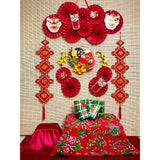 Set Trang Trí Tết (KHÔNG KÈM MÀNH TRE NỀN)