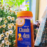 Nước Cốt Chanh Đen Ủ Muối 5 Năm Mật Ong Gừng (600gam)