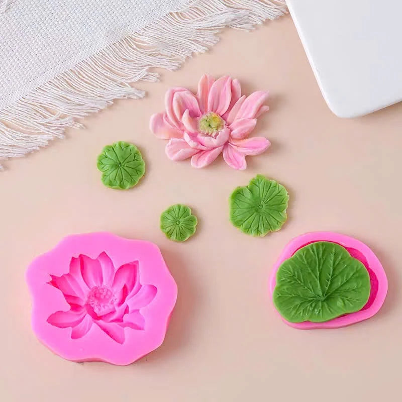 Combo 3 Món Dụng Cụ Làm Xôi Hoa Đậu Hình Sen Cánh Rũ