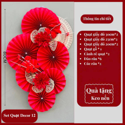 Set Decor Trang Trí Tết 2026 (Nguyện Liệu)