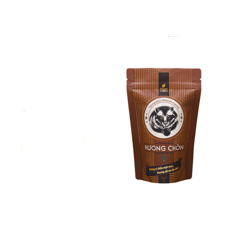 Cà Phê Hương Chồn (Nâu) Hạt Rang Mộc